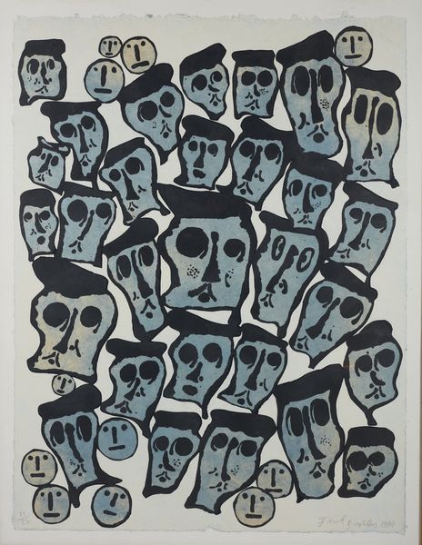 BAECHLER DONALD (1956 - 2022) : Crowds.  - Asta Asta 399 | GRAFICA MODERNA, FOTOGRAFIA E MULTIPLI D'AUTORE Online - Associazione Nazionale - Case d'Asta italiane