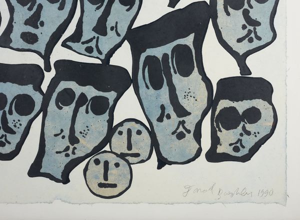 BAECHLER DONALD (1956 - 2022) : Crowds.  - Asta Asta 399 | GRAFICA MODERNA, FOTOGRAFIA E MULTIPLI D'AUTORE Online - Associazione Nazionale - Case d'Asta italiane