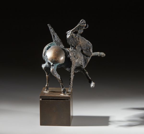 ARNOLDI NAG (n. 1928) : Cavallo alato.  - Asta Asta 399 | GRAFICA MODERNA, FOTOGRAFIA E MULTIPLI D'AUTORE Online - Associazione Nazionale - Case d'Asta italiane