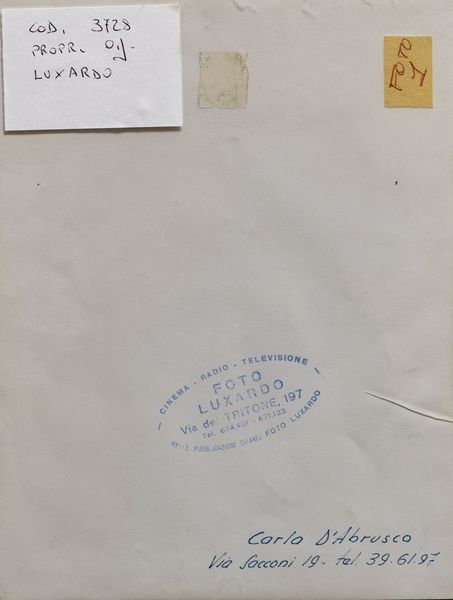 LUXARDO LAZZARO (1865 - 1949) : Lotto composto da n.5 fotografie. Carla d'abrusco. Vivi Livi. Delia Bodi. Virgilio Gottardi. La Signora Balestra.  - Asta Asta 399 | GRAFICA MODERNA, FOTOGRAFIA E MULTIPLI D'AUTORE Online - Associazione Nazionale - Case d'Asta italiane