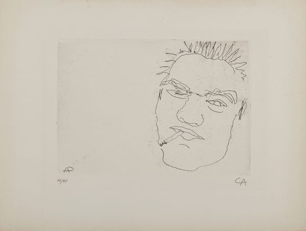 CALDER ALEXANDER (1898 - 1976) : Dalla cartella La Proue de la table.  - Asta Asta 399 | GRAFICA MODERNA, FOTOGRAFIA E MULTIPLI D'AUTORE Online - Associazione Nazionale - Case d'Asta italiane