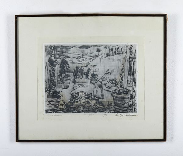 BARTOLINI LUIGI (1892 - 1963) : La vita domestica.  - Asta Asta 399 | GRAFICA MODERNA, FOTOGRAFIA E MULTIPLI D'AUTORE Online - Associazione Nazionale - Case d'Asta italiane