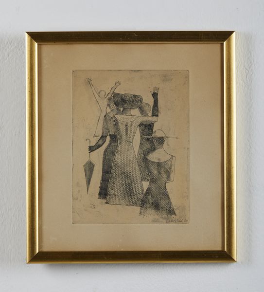 CAMPIGLI  MASSIMO (1895 - 1971) : L'incontro II.  - Asta Asta 399 | GRAFICA MODERNA, FOTOGRAFIA E MULTIPLI D'AUTORE Online - Associazione Nazionale - Case d'Asta italiane