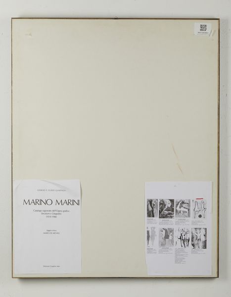 MARINI MARINO (1901 - 1980) : Dalla cartella Triade. Giocondo, Tav. II.  - Asta Asta 399 | GRAFICA MODERNA, FOTOGRAFIA E MULTIPLI D'AUTORE Online - Associazione Nazionale - Case d'Asta italiane