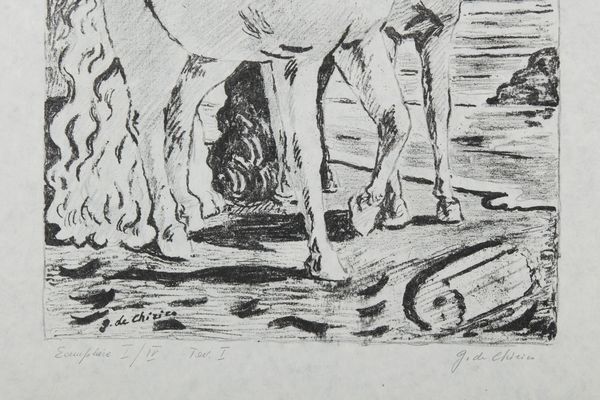 DE CHIRICO GIORGIO (1888 - 1978) : Sei litografie.  - Asta Asta 399 | GRAFICA MODERNA, FOTOGRAFIA E MULTIPLI D'AUTORE Online - Associazione Nazionale - Case d'Asta italiane