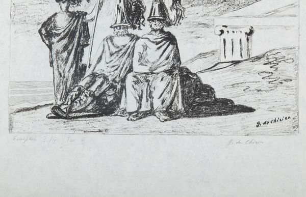 DE CHIRICO GIORGIO (1888 - 1978) : Sei litografie.  - Asta Asta 399 | GRAFICA MODERNA, FOTOGRAFIA E MULTIPLI D'AUTORE Online - Associazione Nazionale - Case d'Asta italiane