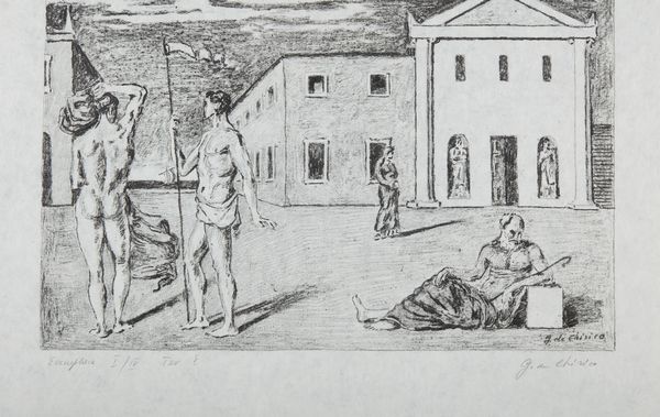 DE CHIRICO GIORGIO (1888 - 1978) : Sei litografie.  - Asta Asta 399 | GRAFICA MODERNA, FOTOGRAFIA E MULTIPLI D'AUTORE Online - Associazione Nazionale - Case d'Asta italiane