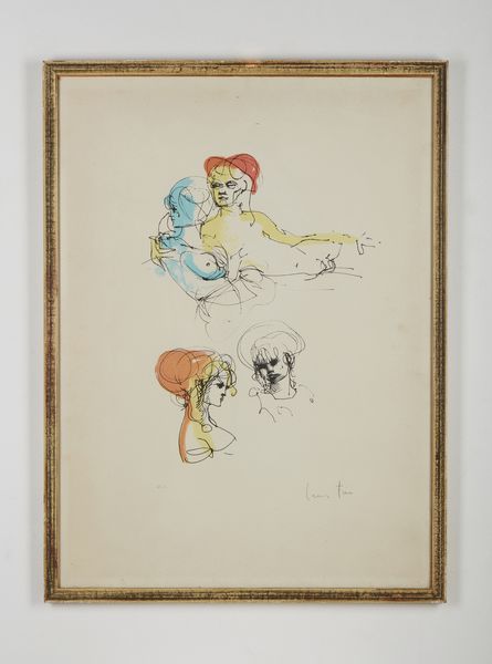 FINI LEONOR (1908 - 1996) : Senza titolo.  - Asta Asta 399 | GRAFICA MODERNA, FOTOGRAFIA E MULTIPLI D'AUTORE Online - Associazione Nazionale - Case d'Asta italiane