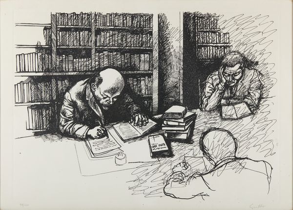 GUTTUSO RENATO (1912 - 1987) : Senza titolo.  - Asta Asta 399 | GRAFICA MODERNA, FOTOGRAFIA E MULTIPLI D'AUTORE Online - Associazione Nazionale - Case d'Asta italiane