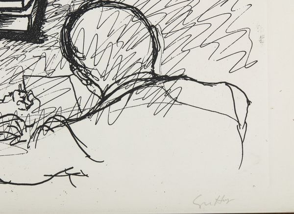 GUTTUSO RENATO (1912 - 1987) : Senza titolo.  - Asta Asta 399 | GRAFICA MODERNA, FOTOGRAFIA E MULTIPLI D'AUTORE Online - Associazione Nazionale - Case d'Asta italiane