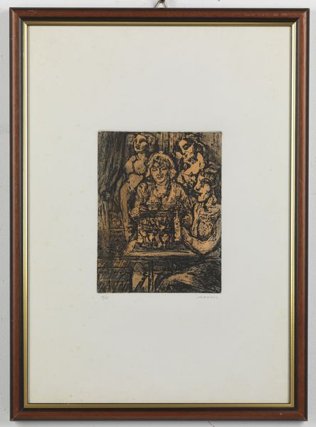 SASSU ALIGI (1912 - 2000) : Senza titolo.  - Asta Asta 399 | GRAFICA MODERNA, FOTOGRAFIA E MULTIPLI D'AUTORE Online - Associazione Nazionale - Case d'Asta italiane