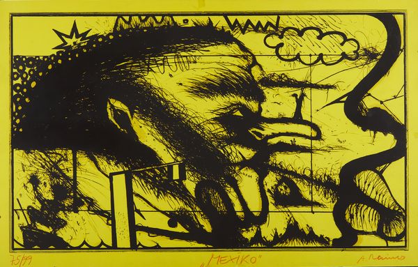 RAINER ARNULF (n. 1929) : Mexiko.  - Asta Asta 399 | GRAFICA MODERNA, FOTOGRAFIA E MULTIPLI D'AUTORE Online - Associazione Nazionale - Case d'Asta italiane