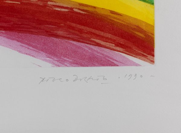 DORAZIO PIERO (1927 - 2005) : Senza titolo.  - Asta Asta 399 | GRAFICA MODERNA, FOTOGRAFIA E MULTIPLI D'AUTORE Online - Associazione Nazionale - Case d'Asta italiane