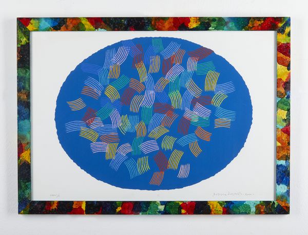 DORAZIO PIERO (1927 - 2005) : Ovale blu.  - Asta Asta 399 | GRAFICA MODERNA, FOTOGRAFIA E MULTIPLI D'AUTORE Online - Associazione Nazionale - Case d'Asta italiane