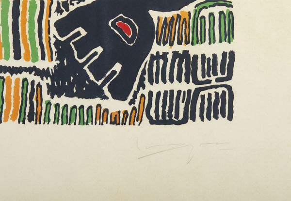 CAPOGROSSI GIUSEPPE (1900 - 1972) : Opale n� 9.  - Asta Asta 399 | GRAFICA MODERNA, FOTOGRAFIA E MULTIPLI D'AUTORE Online - Associazione Nazionale - Case d'Asta italiane