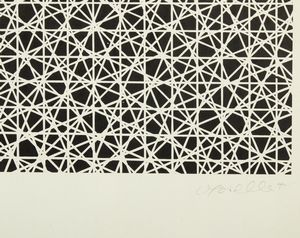 MORELLET FRANCOIS (n. 1926) : Senza titolo.  - Asta Asta 399 | GRAFICA MODERNA, FOTOGRAFIA E MULTIPLI D'AUTORE Online - Associazione Nazionale - Case d'Asta italiane