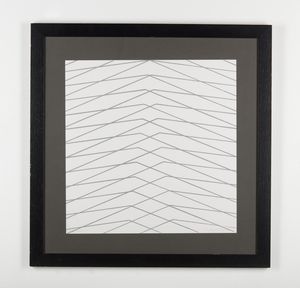 MORELLET FRANCOIS (n. 1926) : Senza titolo.  - Asta Asta 399 | GRAFICA MODERNA, FOTOGRAFIA E MULTIPLI D'AUTORE Online - Associazione Nazionale - Case d'Asta italiane