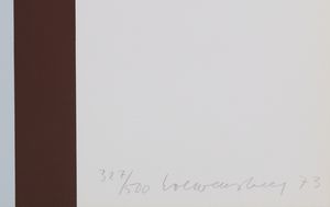 LOEWENSBERG VERENA (1912 - 1986) : Composizione.  - Asta Asta 399 | GRAFICA MODERNA, FOTOGRAFIA E MULTIPLI D'AUTORE Online - Associazione Nazionale - Case d'Asta italiane