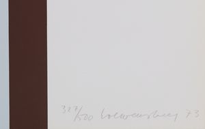 LOEWENSBERG VERENA (1912 - 1986) : Composizione.  - Asta Asta 399 | GRAFICA MODERNA, FOTOGRAFIA E MULTIPLI D'AUTORE Online - Associazione Nazionale - Case d'Asta italiane