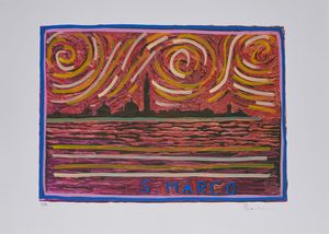 MONDINO ALDO (1938 - 2005) : Cartella composta da n.5 fogli. Venezia - Venise - Venice Ve n'e dig di tutti color  - Asta Asta 399 | GRAFICA MODERNA, FOTOGRAFIA E MULTIPLI D'AUTORE Online - Associazione Nazionale - Case d'Asta italiane