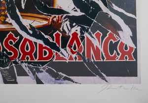 ROTELLA MIMMO (1918 - 2006) : Casablanca.  - Asta Asta 399 | GRAFICA MODERNA, FOTOGRAFIA E MULTIPLI D'AUTORE Online - Associazione Nazionale - Case d'Asta italiane