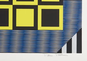 PHILLIPS PETER (n. 1939) : Senza titolo.  - Asta Asta 399 | GRAFICA MODERNA, FOTOGRAFIA E MULTIPLI D'AUTORE Online - Associazione Nazionale - Case d'Asta italiane