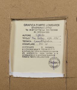 CHRISTO' (n. 1935) & JEANNE-CLAUDE (1935 - 2009) : The Gates, N.Y. 1996.  - Asta Asta 399 | GRAFICA MODERNA, FOTOGRAFIA E MULTIPLI D'AUTORE Online - Associazione Nazionale - Case d'Asta italiane