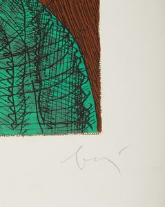 BAJ ENRICO (1924 - 2003) : Caroline de Brunswick, Regina di Gran Bretagna e dIrlanda.  - Asta Asta 399 | GRAFICA MODERNA, FOTOGRAFIA E MULTIPLI D'AUTORE Online - Associazione Nazionale - Case d'Asta italiane