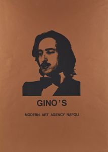 DE DOMINICIS GINO (1947 - 1998) - Gino's Modern Art Agency Napoli.