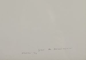 DE DOMINICIS GINO (1947 - 1998) : Gino's Modern Art Agency Napoli.  - Asta Asta 399 | GRAFICA MODERNA, FOTOGRAFIA E MULTIPLI D'AUTORE Online - Associazione Nazionale - Case d'Asta italiane