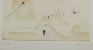 PERICOLI TULLIO (1936 - 2006) : Senza titolo.  - Asta Asta 399 | GRAFICA MODERNA, FOTOGRAFIA E MULTIPLI D'AUTORE Online - Associazione Nazionale - Case d'Asta italiane