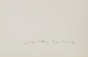 LA ROCCA KETTY (1938 - 1976) : Senza titolo.  - Asta Asta 399 | GRAFICA MODERNA, FOTOGRAFIA E MULTIPLI D'AUTORE Online - Associazione Nazionale - Case d'Asta italiane