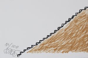 SOTTSASS ETTORE (1917 - 2007) : La torre di Babele.  - Asta Asta 399 | GRAFICA MODERNA, FOTOGRAFIA E MULTIPLI D'AUTORE Online - Associazione Nazionale - Case d'Asta italiane