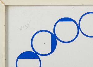 SCHEGGI PAOLO (1940 - 1971) : Senza titolo.  - Asta Asta 399 | GRAFICA MODERNA, FOTOGRAFIA E MULTIPLI D'AUTORE Online - Associazione Nazionale - Case d'Asta italiane