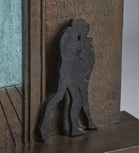 CEROLI MARIO (n. 1938) : La cacciata.  - Asta Asta 399 | GRAFICA MODERNA, FOTOGRAFIA E MULTIPLI D'AUTORE Online - Associazione Nazionale - Case d'Asta italiane