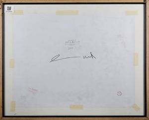 NITSCH HERMANN (1938 - 2022) : Senza titolo.  - Asta Asta 399 | GRAFICA MODERNA, FOTOGRAFIA E MULTIPLI D'AUTORE Online - Associazione Nazionale - Case d'Asta italiane