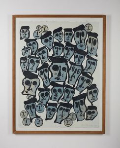 BAECHLER DONALD (1956 - 2022) : Crowds.  - Asta Asta 399 | GRAFICA MODERNA, FOTOGRAFIA E MULTIPLI D'AUTORE Online - Associazione Nazionale - Case d'Asta italiane