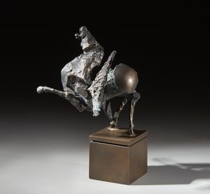 ARNOLDI NAG (n. 1928) - Cavallo alato.