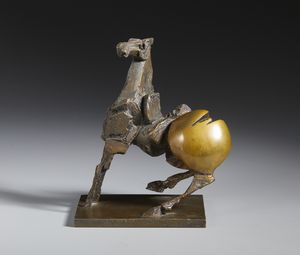 ARNOLDI NAG (n. 1928) : Cavallo.  - Asta Asta 399 | GRAFICA MODERNA, FOTOGRAFIA E MULTIPLI D'AUTORE Online - Associazione Nazionale - Case d'Asta italiane