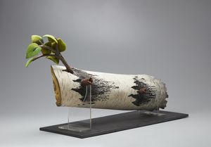 GILARDI  PIERO (n. 1942) : Tronco sonoro.  - Asta Asta 399 | GRAFICA MODERNA, FOTOGRAFIA E MULTIPLI D'AUTORE Online - Associazione Nazionale - Case d'Asta italiane