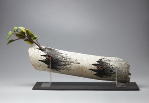 GILARDI  PIERO (n. 1942) : Tronco sonoro.  - Asta Asta 399 | GRAFICA MODERNA, FOTOGRAFIA E MULTIPLI D'AUTORE Online - Associazione Nazionale - Case d'Asta italiane