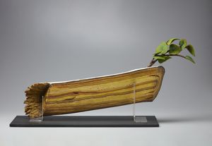 GILARDI  PIERO (n. 1942) : Tronco sonoro.  - Asta Asta 399 | GRAFICA MODERNA, FOTOGRAFIA E MULTIPLI D'AUTORE Online - Associazione Nazionale - Case d'Asta italiane