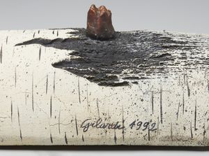 GILARDI  PIERO (n. 1942) : Tronco sonoro.  - Asta Asta 399 | GRAFICA MODERNA, FOTOGRAFIA E MULTIPLI D'AUTORE Online - Associazione Nazionale - Case d'Asta italiane