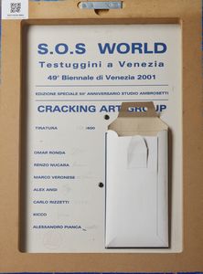 CRACKING ART GROUP (n. 1993) : S.O.S World. Testuggini A Venezia.  - Asta Asta 399 | GRAFICA MODERNA, FOTOGRAFIA E MULTIPLI D'AUTORE Online - Associazione Nazionale - Case d'Asta italiane