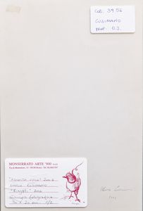 CUSIMANO MARIO : Lotto composto da n. 6 fotografie. Ascolta uomo.  - Asta Asta 399 | GRAFICA MODERNA, FOTOGRAFIA E MULTIPLI D'AUTORE Online - Associazione Nazionale - Case d'Asta italiane