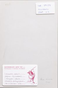 CUSIMANO MARIO : Lotto composto da n. 6 fotografie. Ascolta uomo.  - Asta Asta 399 | GRAFICA MODERNA, FOTOGRAFIA E MULTIPLI D'AUTORE Online - Associazione Nazionale - Case d'Asta italiane