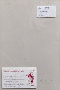 CUSIMANO MARIO : Lotto composto da n. 6 fotografie. Ascolta uomo.  - Asta Asta 399 | GRAFICA MODERNA, FOTOGRAFIA E MULTIPLI D'AUTORE Online - Associazione Nazionale - Case d'Asta italiane