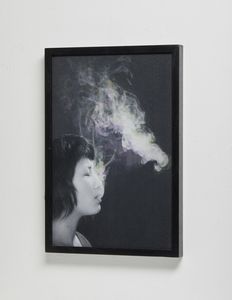 CHARRO CYRILLE (n. 1979) : Sylphe,femme  la fume.  - Asta Asta 399 | GRAFICA MODERNA, FOTOGRAFIA E MULTIPLI D'AUTORE Online - Associazione Nazionale - Case d'Asta italiane