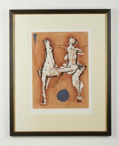 MARINI MARINO (1901 - 1980) : Dalla cartella Triade. Giocondo, Tav. II.  - Asta Asta 399 | GRAFICA MODERNA, FOTOGRAFIA E MULTIPLI D'AUTORE Online - Associazione Nazionale - Case d'Asta italiane