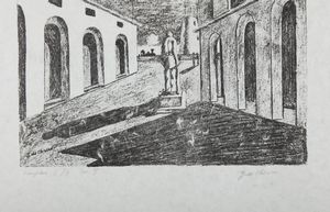 DE CHIRICO GIORGIO (1888 - 1978) : Sei litografie.  - Asta Asta 399 | GRAFICA MODERNA, FOTOGRAFIA E MULTIPLI D'AUTORE Online - Associazione Nazionale - Case d'Asta italiane